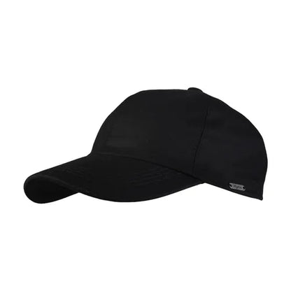 Black Loro Piana Wool/Cashmere Baseball Cap