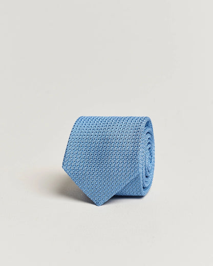 Sky Blue Grenadine Grossa Lined Silk Tie