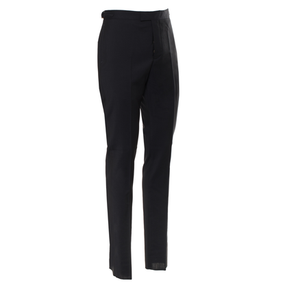 Navy Blue Tropical Super 150s Riviera Trousers