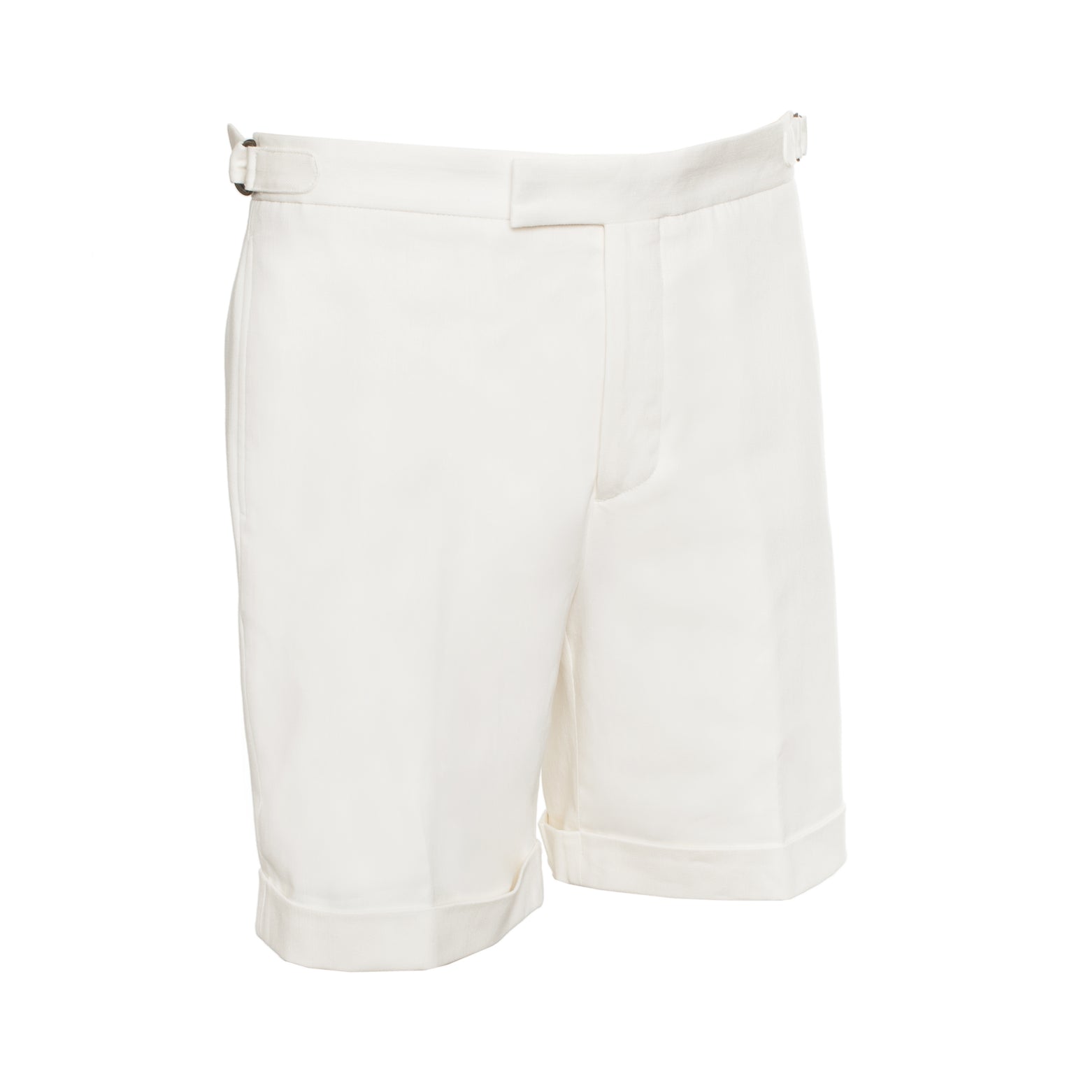 Cream Cotton Riviera Bermuda Shorts