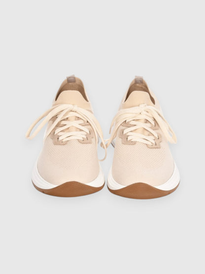 Beige Knitted Wool Sneaker