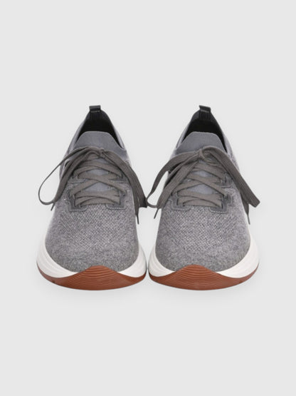 Dark Grey Knitted Wool Sneaker