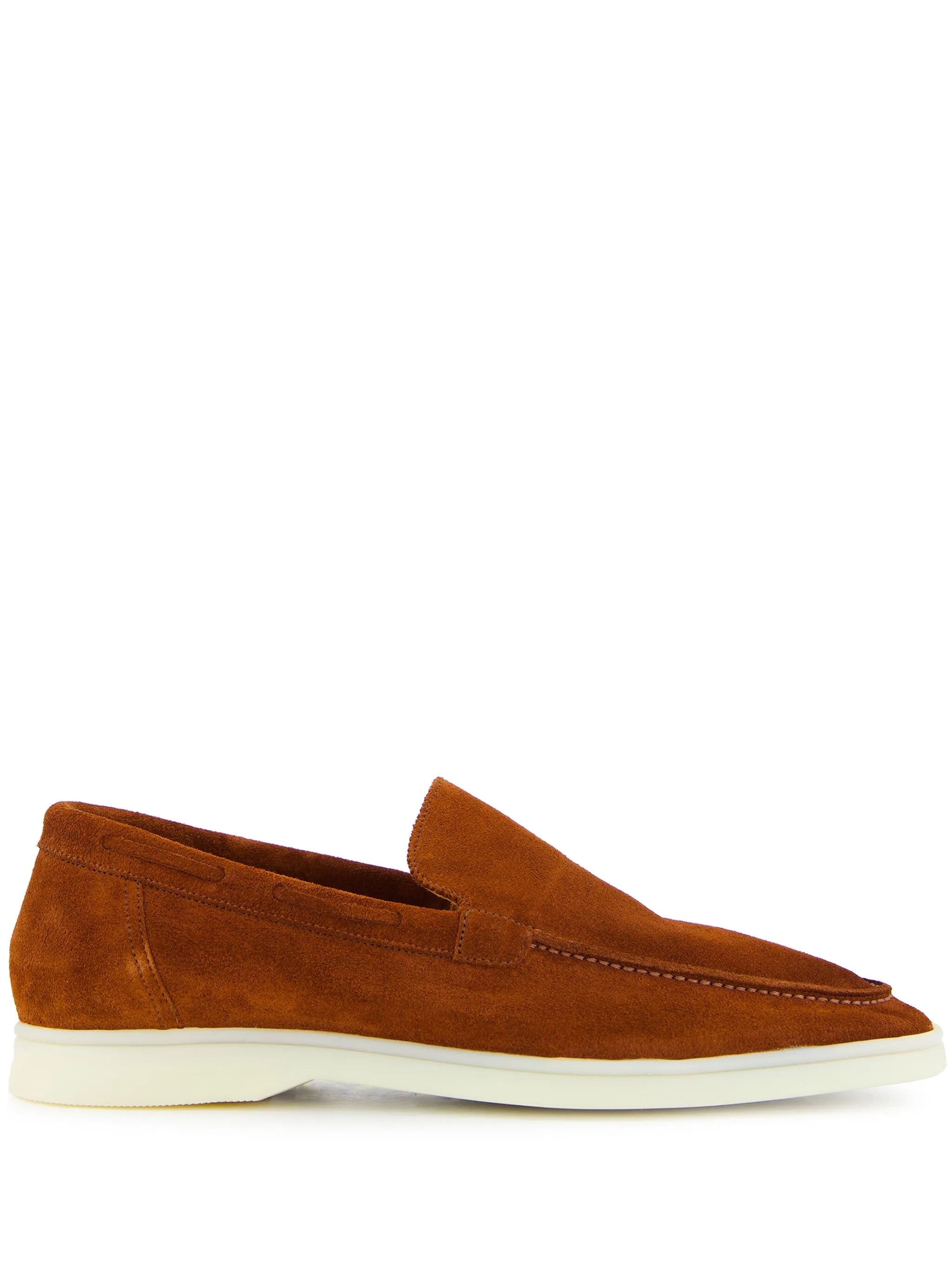 Cinnamon Suede Yacht Loafer