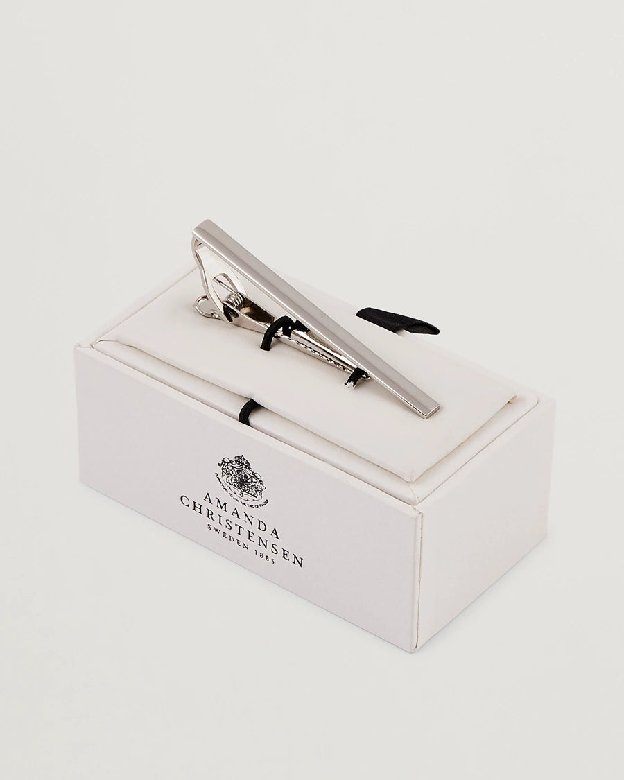 Silver Tie Clip