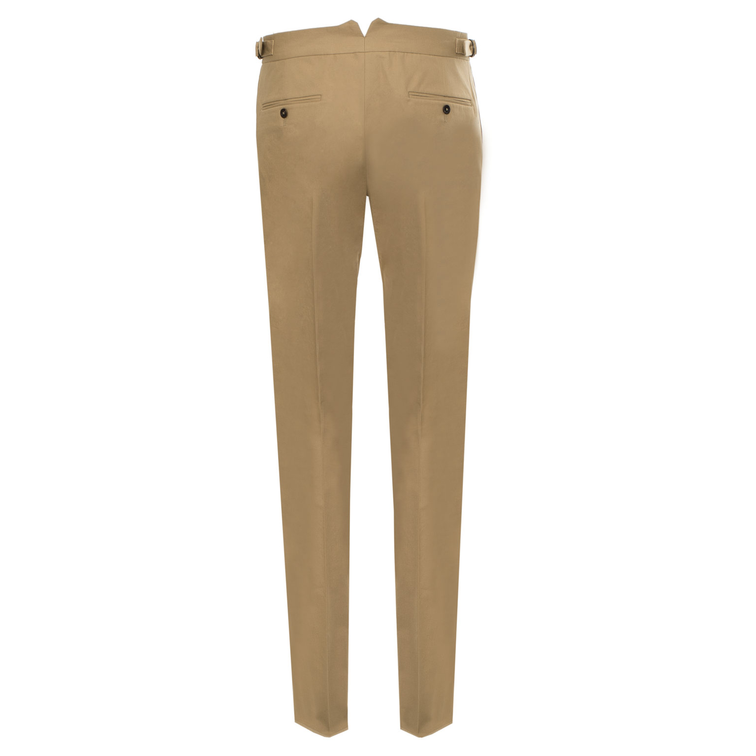 Caramel Beige Cotton Twill Gurkha Trousers