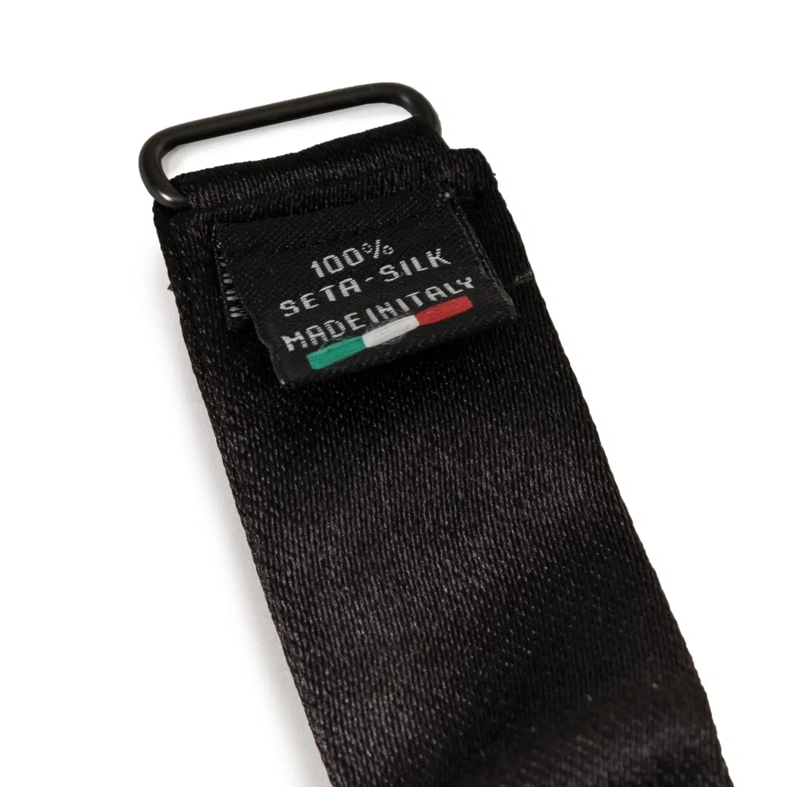 Black Silk Satin "Dean" Bow Tie