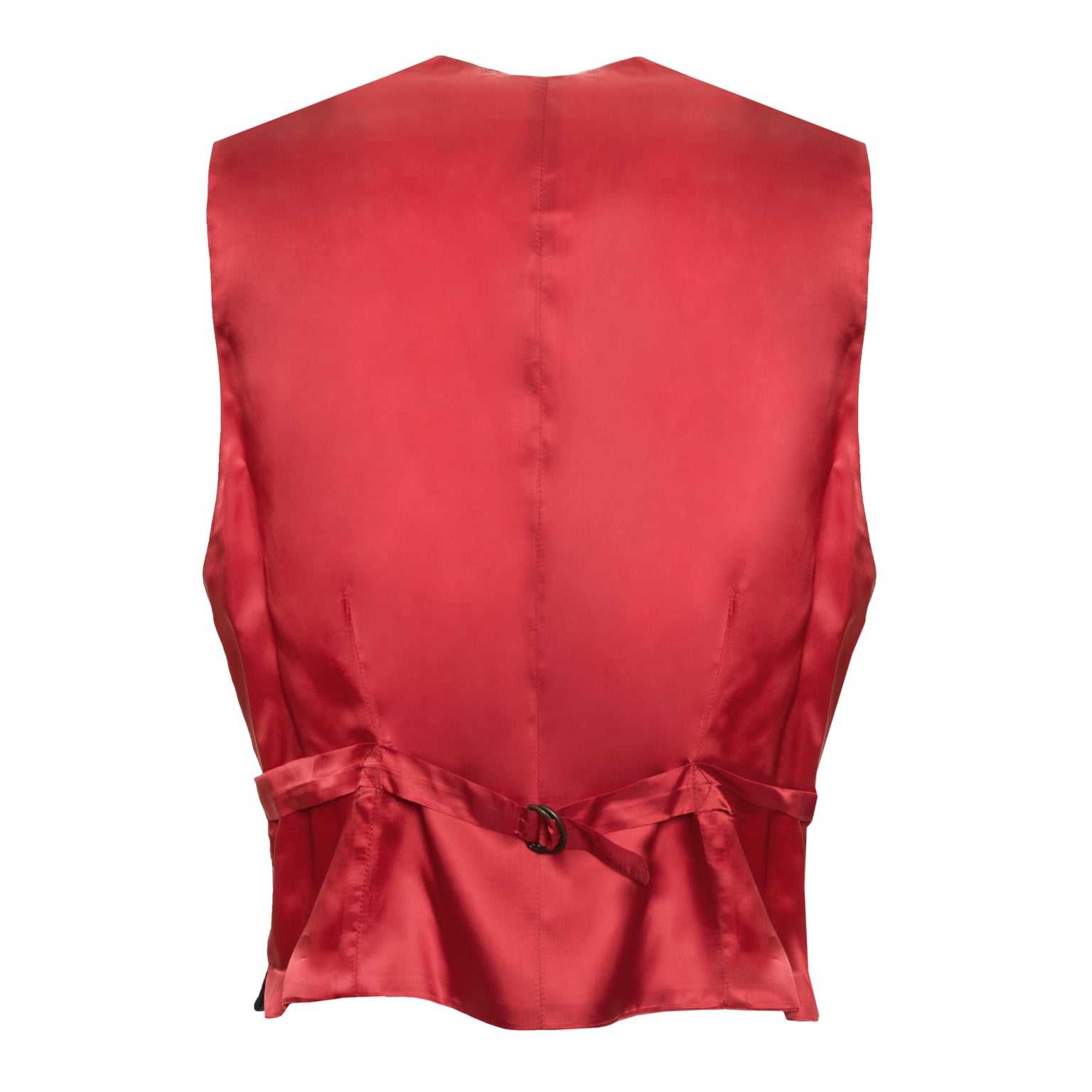 Caramel Cotton Twill Double-breasted Waistcoat
