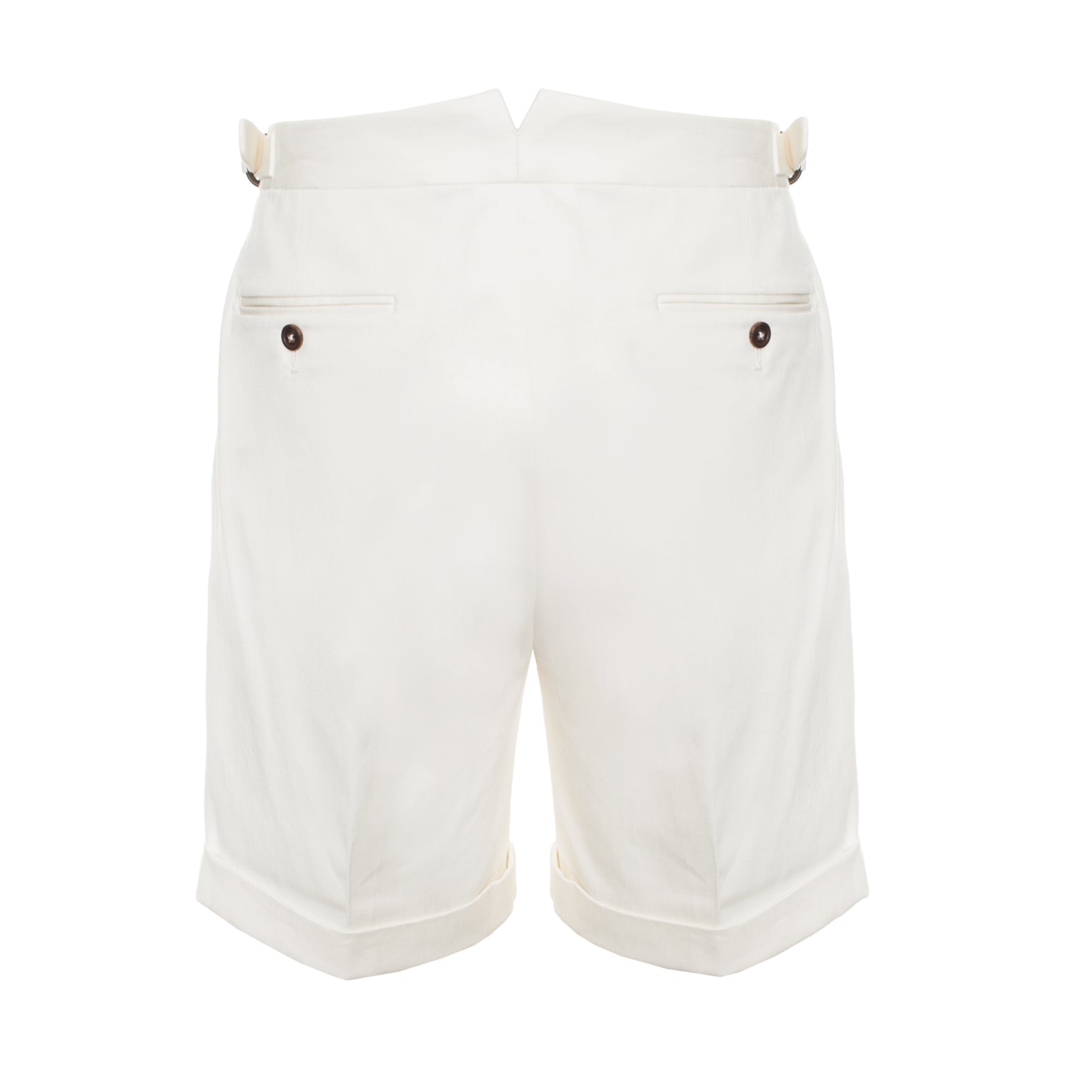 Cream Cotton Riviera Bermuda Shorts
