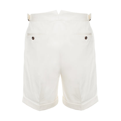 Cream Cotton Riviera Bermuda Shorts