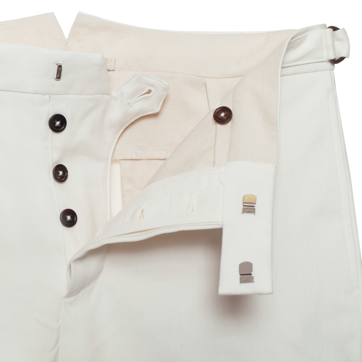 Cream Cotton Riviera Bermuda Shorts