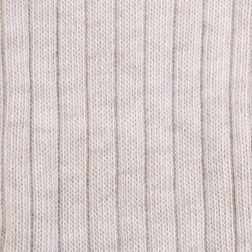 Off White Cotton Socks