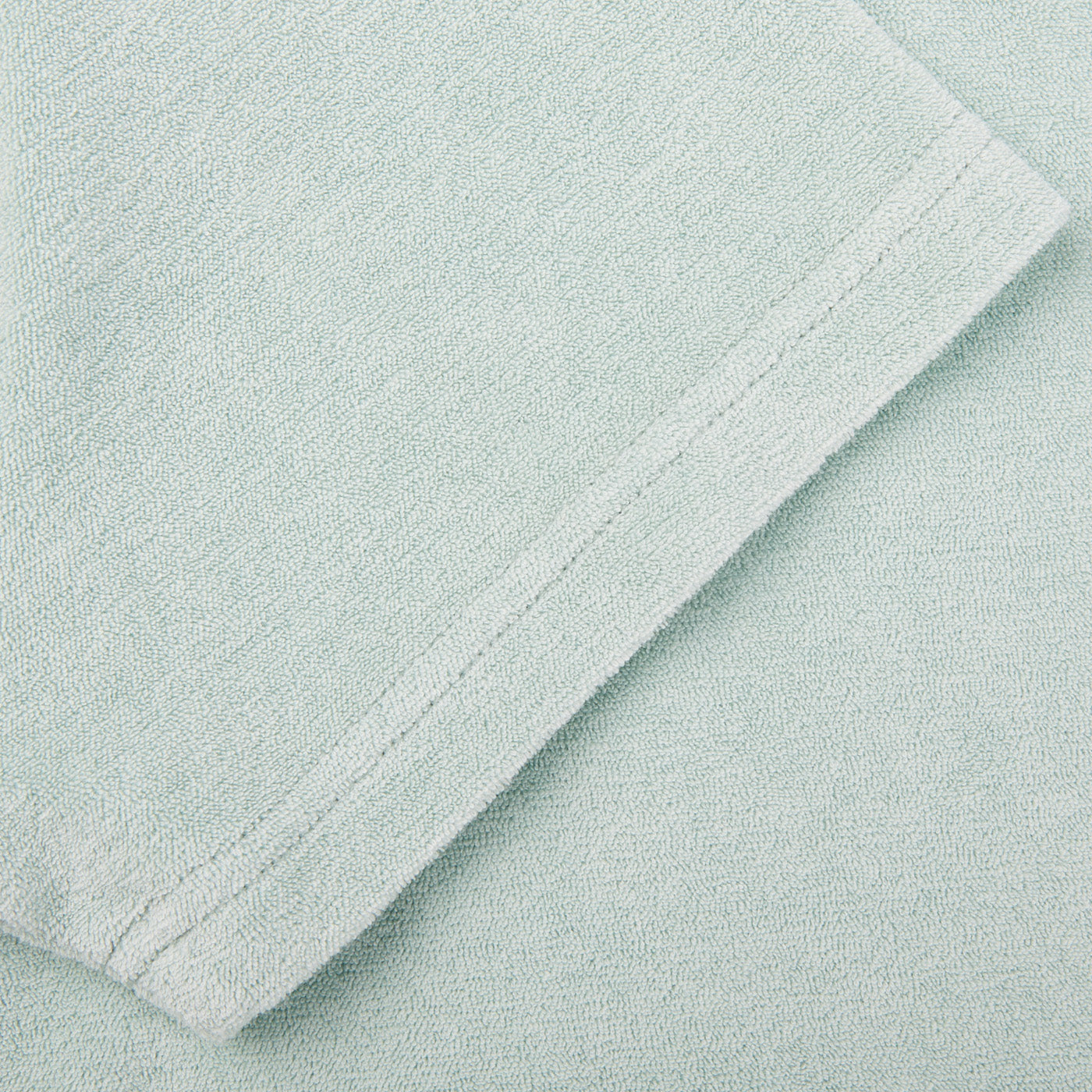 Altea Mint Green Organic Towelling Cotton Polo Shirt Cuff