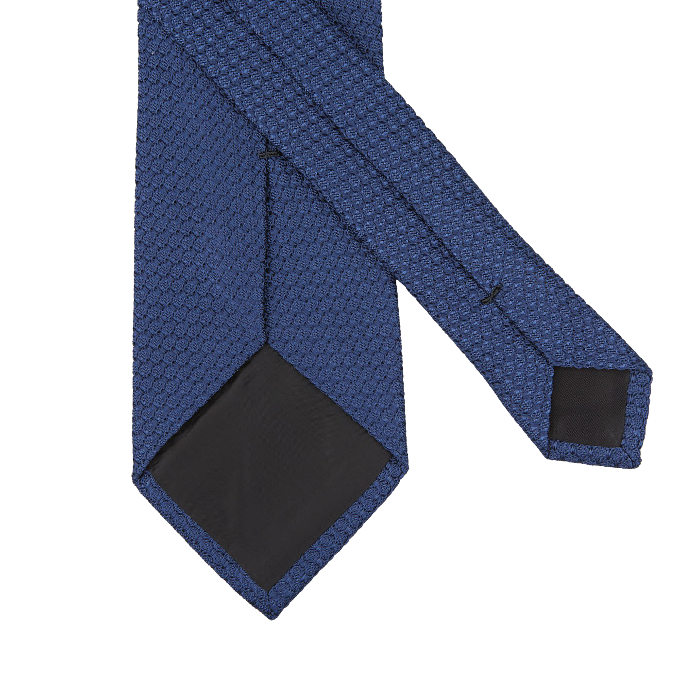 Amanda Christensen Napoli Blue Grenadine Grossa Lined Silk Tie Back