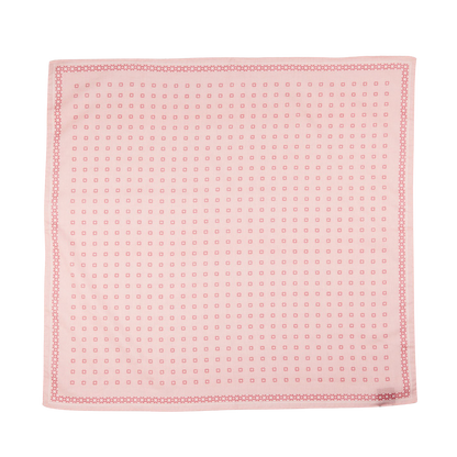 Amanda Christensen Pink Flower Printed Cotton Bandana Print
