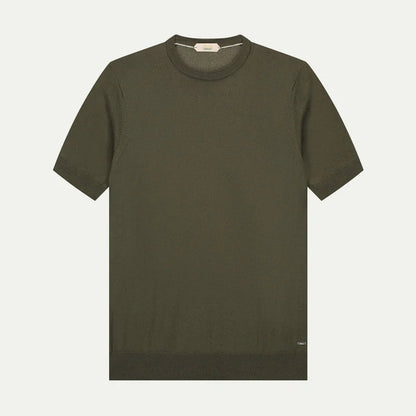 Olive Cashwool T-Shirt
