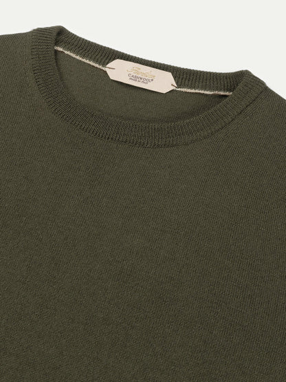 Olive Cashwool T-Shirt