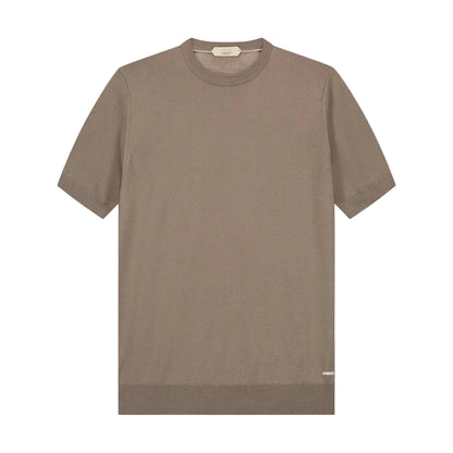 Taupe Beige Cashwool T-Shirt