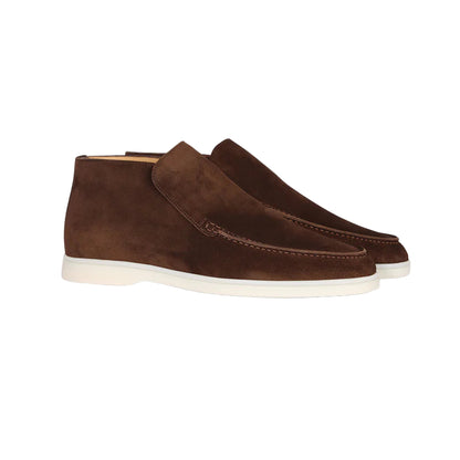 Chocolate Softey Suede City Loafer