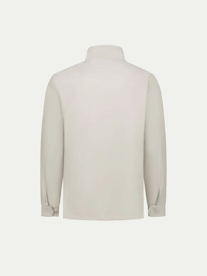 Ecru Nylon Field Jacket