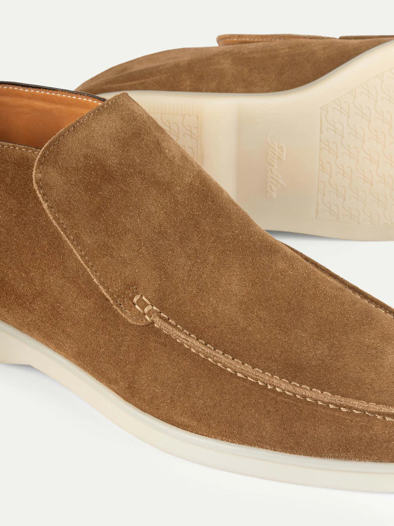 Beige Softey Suede City Loafer