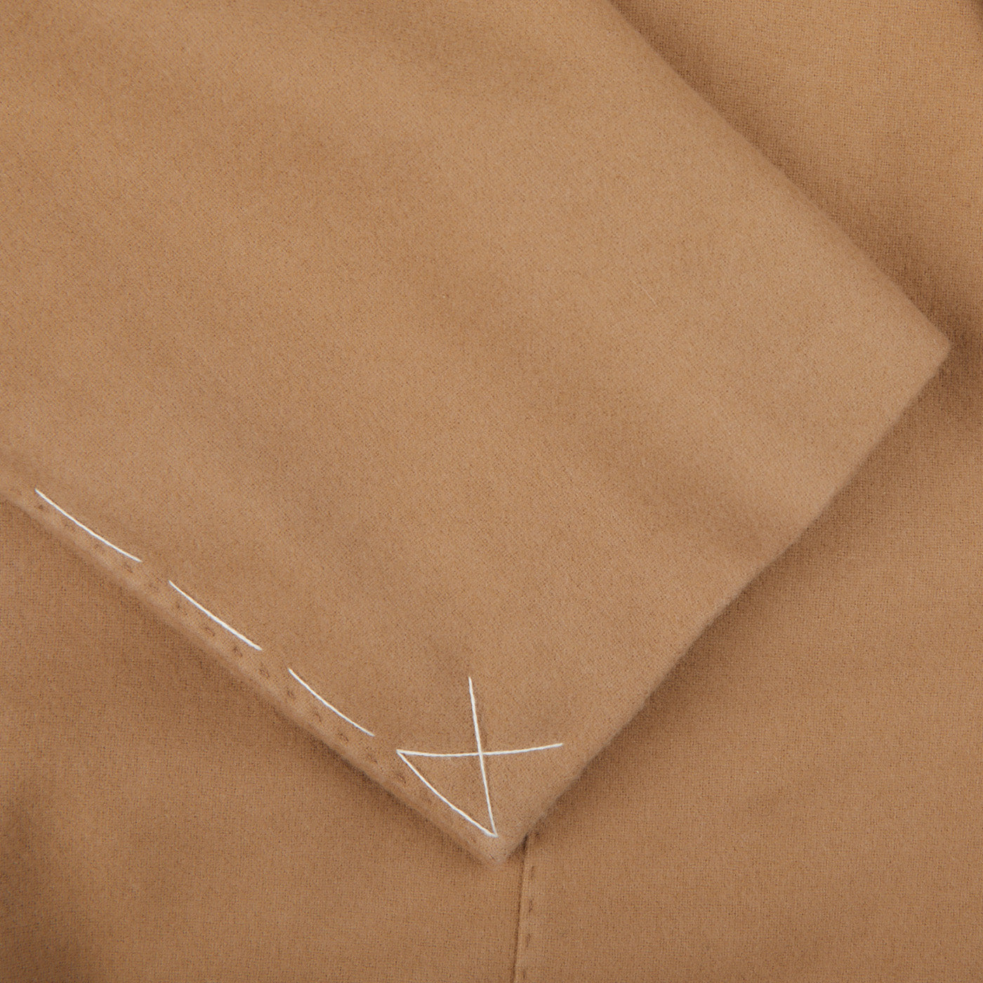 Boglioli Camel Beige Brushed Wool K Jacket Cuff