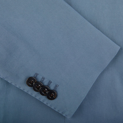 Boglioli Light Blue Washed Cotton K-Jacket Cuff