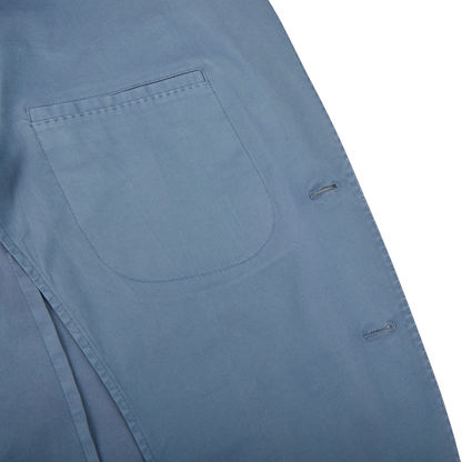 Boglioli Light Blue Washed Cotton K-Jacket Inside