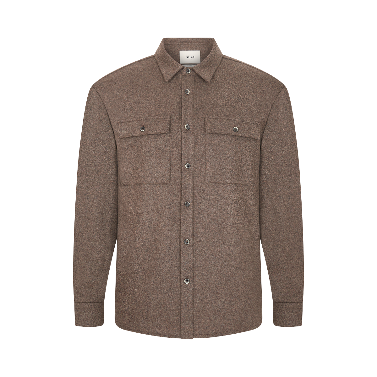 Taupe Cashmere Overshirt