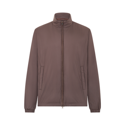 Brown Nylon Blouson