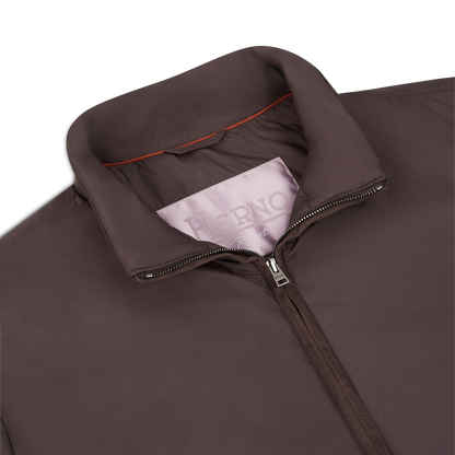 Brown Nylon Blouson