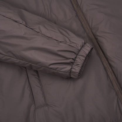Brown Nylon Blouson