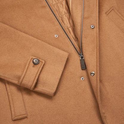 Camel Cashmere Car Coat