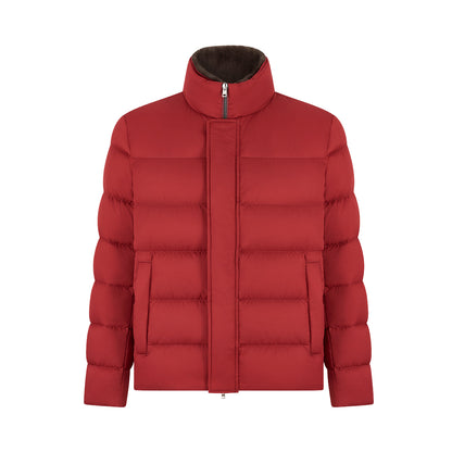 Red Polar Tech Padded Jacket