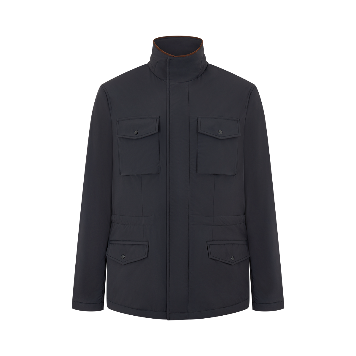 Navy Nylon Quattro Field Jacket