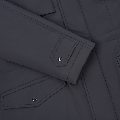Navy Nylon Quattro Field Jacket