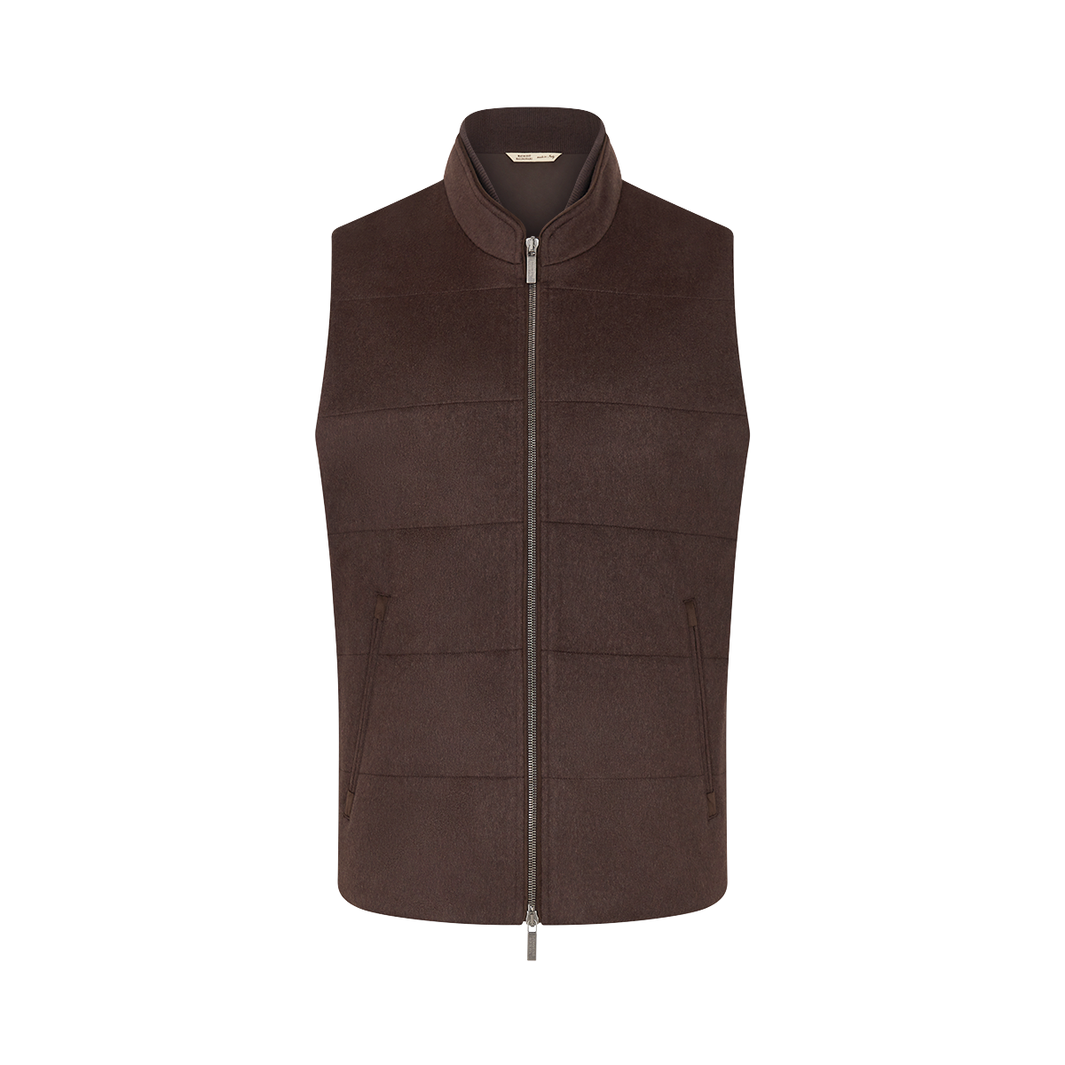 Brown Cashmere Arena Gilet
