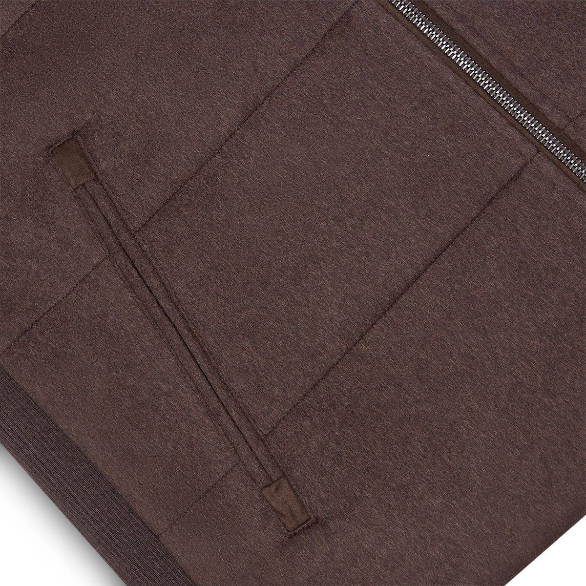 Brown Cashmere Arena Gilet
