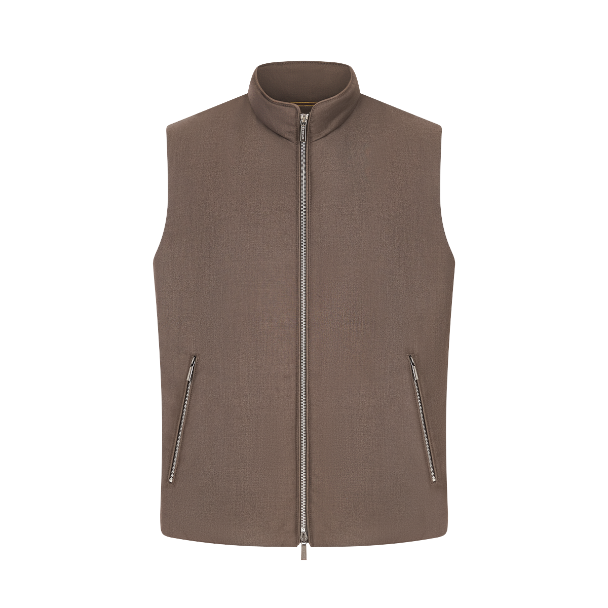 Brown Waterproof Nylon Uros Gilet