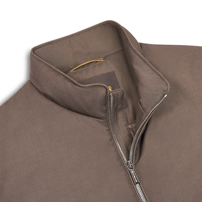 Brown Waterproof Nylon Uros Gilet
