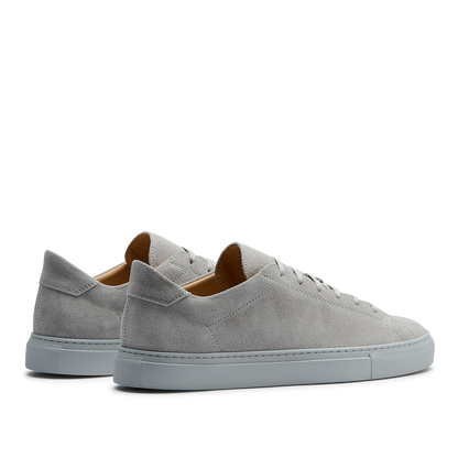 Steel Grey Racquet Sr Suede Sneakers
