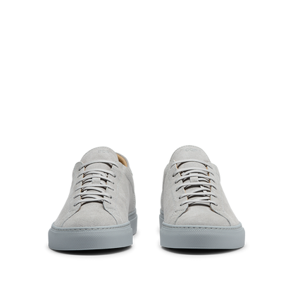 Steel Grey Racquet Sr Suede Sneakers