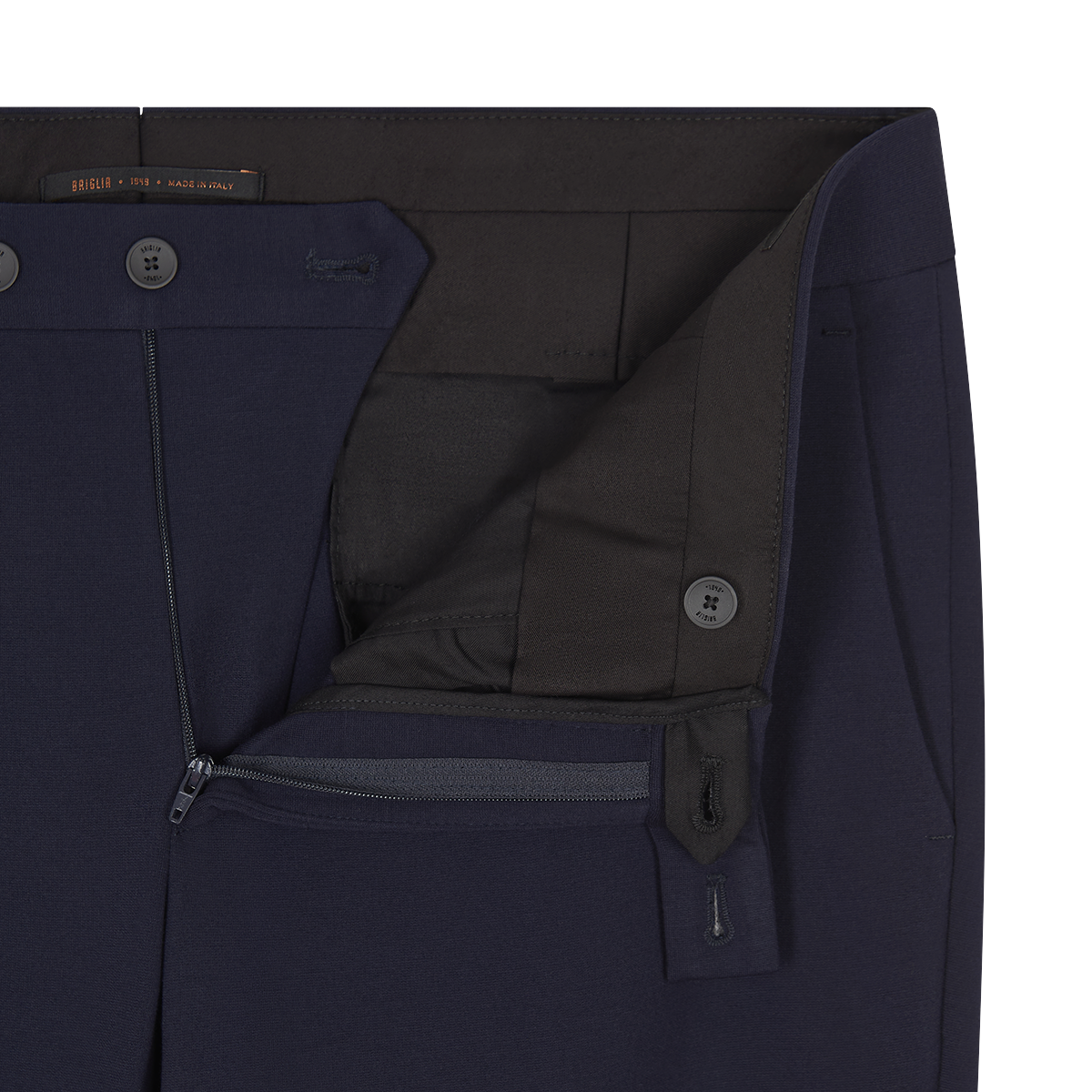 Navy Stretch Modal Chinos