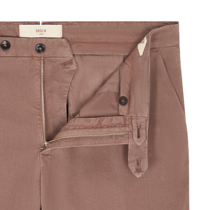 Mushroom Cotton/Tencel Chinos