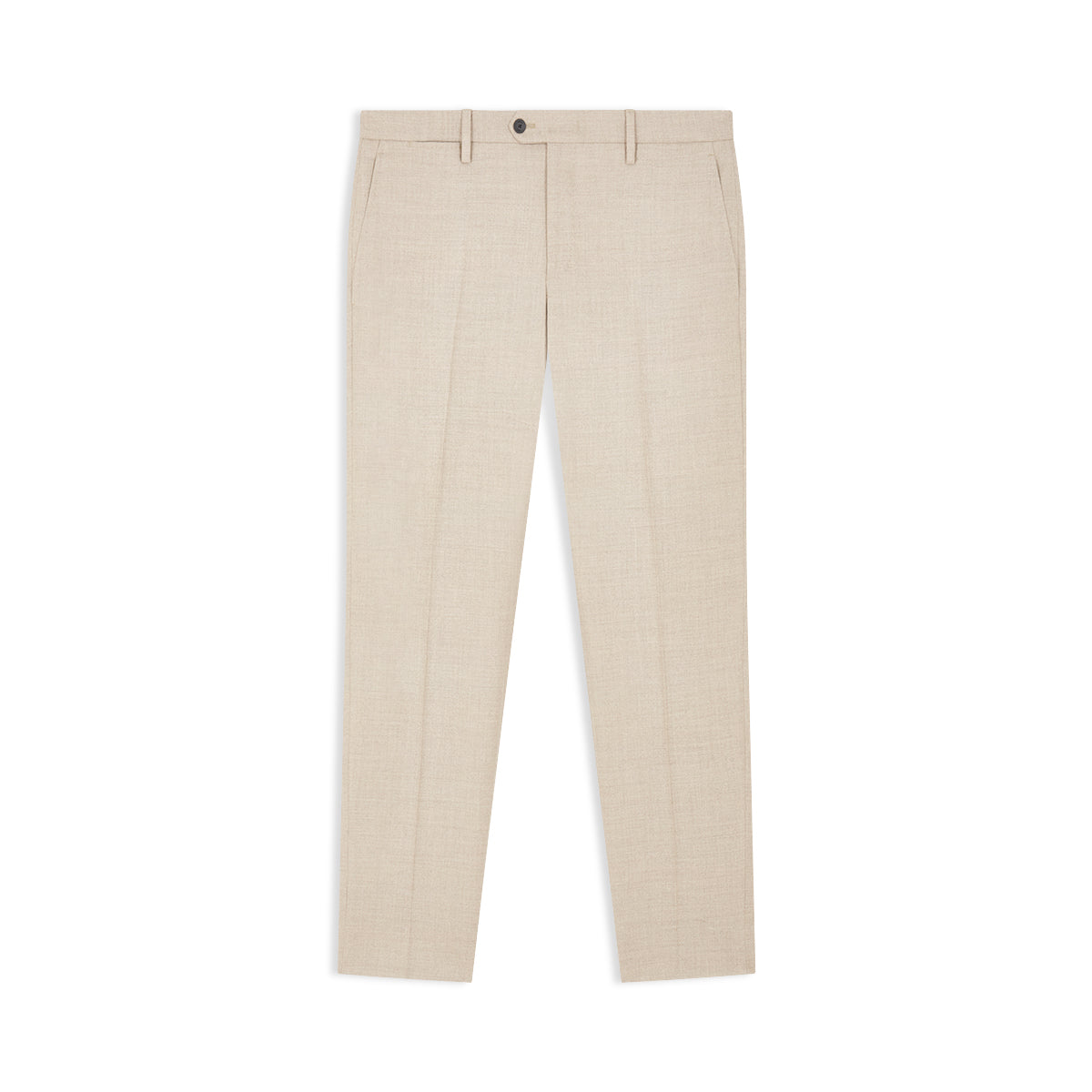 Beige Loro Piana Wool Jersey Trousers