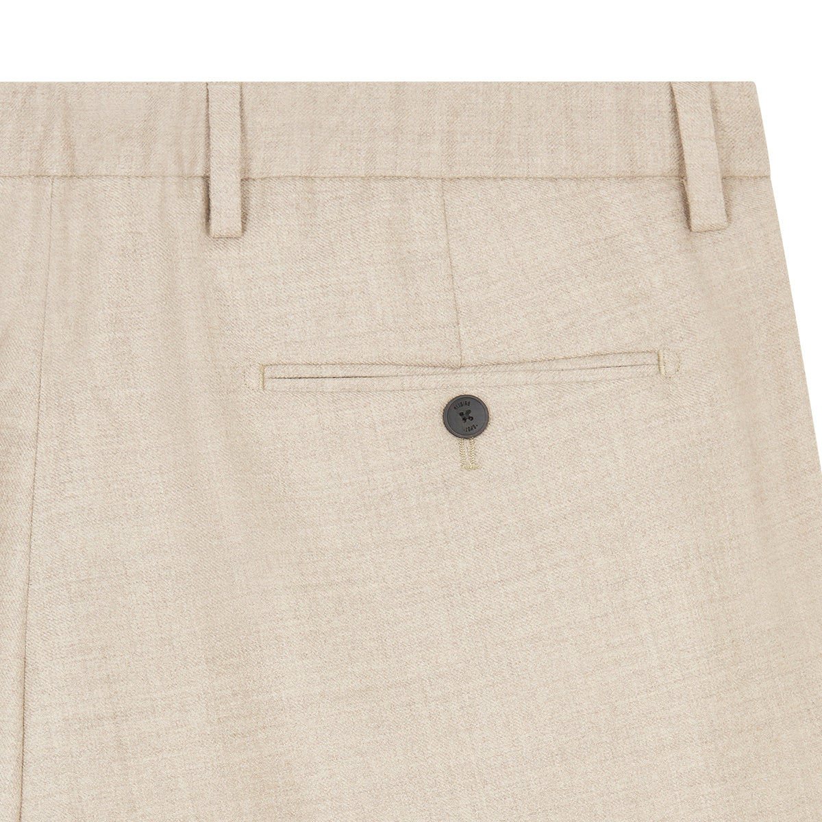 Beige Loro Piana Wool Jersey Trousers