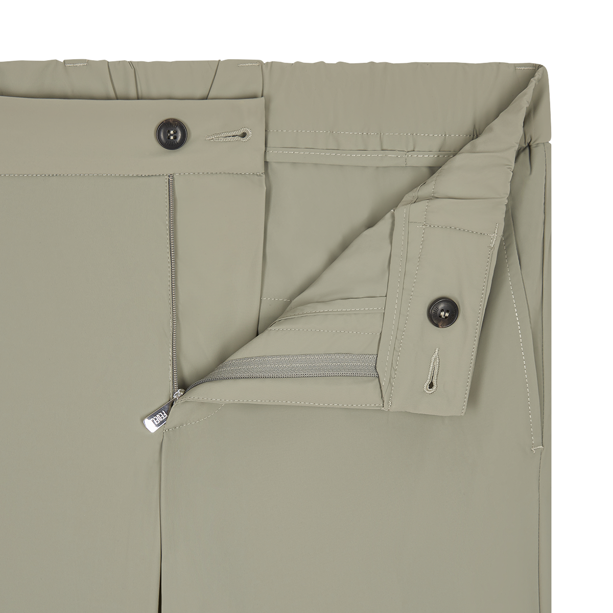 Sage Green Bi-Stretch Technical Trousers