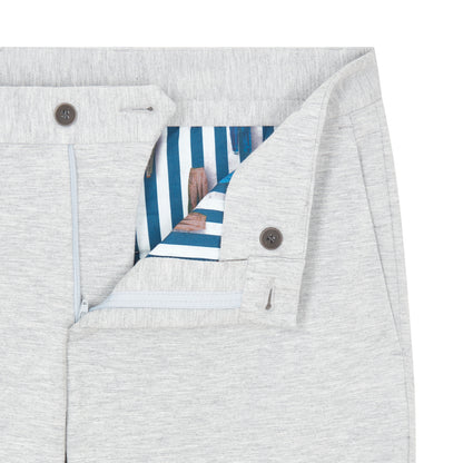 Grey Stretch Jersey Trousers