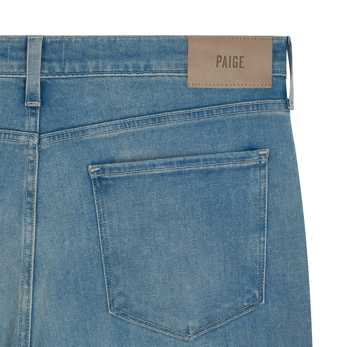 Ferdinand Blue Cotton Transcend Normandie Straight Leg Jeans