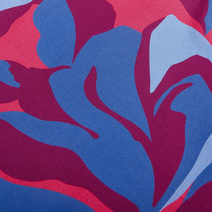 Canali Blue Printed Cotton Black Edition Shirt Fabric