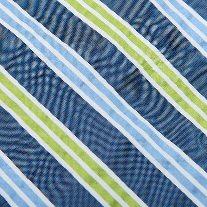 Canali Blue Printed Microfiber Swimshorts Fabric